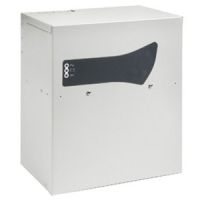 Marchio: NOTIFIER. Articolo: 80638F. Alimentatore ausiliario switching 24V 12A completo di batterie 36 Ah. Certificato: EN 54-4 / A2 + EN 12101-10 (Evacuatori fumo e calore). In box metallico da parete.