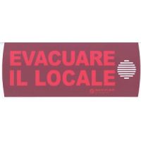 Marchio: NOTIFIER. Articolo: P-EL (ACI296B). Pellicola in policarbonato con la scritta 