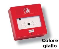 Marchio: UNITEK. Articolo: UTKAPY01EG. Pulsante giallo ripristinabile con chiave a un contatto 