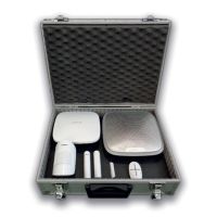 Marchio: AJAX. Articolo: VDEMO. Valigetta dimostrativa contenente: 1 unità centrale Hub1 rivelatore MotionProtect1 contatto magnetico DoorProtect1 telecomando SpaceControl1 sirena StreetSiren