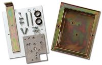 Marchio: ARITECH. Articolo: VM611P. Scatola per montaggio a pavimento per microfoni selettivi serie VV600PLUS.