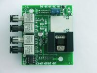 Marchio: CIAS. Articolo: IB-FO Multi Mode. Scheda aggiuntiva ”add on” per integrazione di 2 porte fibra ottica Multi-Modale su scheda IB-HUB