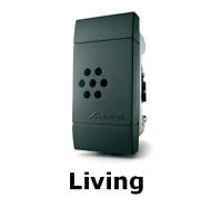 Marchio: COMBIVOX. Articolo: MODULO AUDIO PER INSERITORI BUS. Modulo audio amplificato (volume regolabile) in abbinamento agli inseritori BUS disponibile per tutte le serie degli inseritori. Serie Living. COD. 61.857 