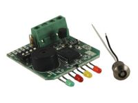 Marchio: COMBIVOX. Articolo: SCHEDA INSERITORE BUS A CHIAVE ELETTRONICA. Scheda inseritore BUS RS485 a chiave elettronica per centrali Elisa 8, Elisa 24, Amica 64 Plus ed Amicavideo. 4 led di colore diverso (verde, rosso, giallo e arancio) ai quali è possibile associare una funzione (solo inserimento, inserimento/disinserimento, comando, zona aperta, stato uscita). Possibilità di programmare la chiave (elettronica o di prossimità), associando una funzione diversa per inseritore.  