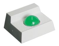 Marchio: COOPER. Articolo: O-1490-V. Avvisatore ottico con led verde a luce fissa di grande dimensione con visione a 180°. Base termoplastica bianca. Alimentazione 12/24Vcc. Assorbimento 10 mA. Grado di protezione IP40. Dimensioni 50x45x25 mm 