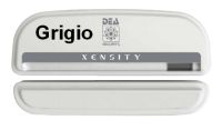 Marchio: DEA SECURITY. Articolo: SN-XS-DRHM. Sensore piezodinamico per infissi con base alta e magnete. GRIGIO.