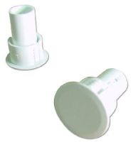 Marchio: DIAS. Articolo: DC1813. Contatto N.C. Ø mm 19, magnete Ø mm 19, portata mm 25, 2 conduttori da 0.32 mmq lunghezza mm 300, fissaggio a pressione. Colore bianco.