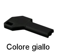 Marchio: DOMOTEC. Articolo: DCM02. Le chiavi programmabili DCM02 sono fornite non programmate , la programmazione della chiave avviene inserendola nell’attivatore e seguendo la procedura descritta nel manuale del sistema Domotec acquistato. Il sistema di connessione con la chiave DCM02 è garantito per migliaia di inserzioni grazie alla particolare contattiera dorata autopulente realizzata da Domotec per i suoi attivatori. Le chiavi DCM02 sono adatte per essere utilizzate con gli attivatori di tutti i sistemi e schede di attivazione universali DOMOTEC. Colore Gialla.