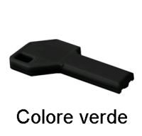 Marchio: DOMOTEC. Articolo: DCM02. Le chiavi programmabili DCM02 sono fornite non programmate , la programmazione della chiave avviene inserendola nell’attivatore e seguendo la procedura descritta nel manuale del sistema Domotec acquistato. Il sistema di connessione con la chiave DCM02 è garantito per migliaia di inserzioni grazie alla particolare contattiera dorata autopulente realizzata da Domotec per i suoi attivatori. Le chiavi DCM02 sono adatte per essere utilizzate con gli attivatori di tutti i sistemi e schede di attivazione universali DOMOTEC. Colore Verde.