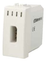 Marchio: DOMOTEC. Articolo: DLT40UB. Universale bianco per serie: Bticino living international; Bticino Light; Bticino Light Tech; Bticino Luna; Vimar Plana; Vimar Eikon; Vimar Eikon-next. Gli attivatori DLT40 utilizzano il bus a 2 fili Domotec, grazie ai 4 LED di segnalazione forniscono una chiara informazione sullo stato dell’impianto. Il sistema di connessione con la chiave DCM02 è garantito per migliaia di inserzioni grazie alla particolare contattiera autopulente realizzata da Domotec per i suoi attivatori e chiavi. L’attivatore DLT40 è anche disponibile nella versione universale che permette l’impiego del medesimo attivatore su diverse serie di portafrutti e placche.Caratteristiche• Per : DCA40S, DCA77, DCB40S, DCP08Se schede DCM40U, DCM42U, DCM44U, DCM44U-N• Connessione su bus 2 fili • 4 LED di stato• Contattiera autopulente Domotec• Per chiave DCM02 (non compresa)