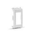 Marchio: ELKRON. Articolo: DKAB/EIK. Kit adattatori per serie civile EIKON®, colore BIANCO, conf. da 5 pz