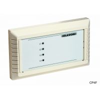 Marchio: ELKRON. Articolo: CP4F. Contenitore plasticoPredisposto per contenere i moduli EP100 e IV4ZDimensioni (H x L x P): 189 x 110 x 30 mm