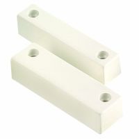 Marchio: ELKRON. Articolo: MMS01. Confezione da 10 pz, contatto da superficie in ABS, colore Bianco. Terminali a morsettiDistanza di funzionamento: massimo 15 mm.