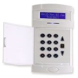 Marchio: GUARDALL. Articolo: LCD KEYPAD. Tastiera LCD 2x16 caratteri colore BLU, 2 Ingressi 1 Uscita cicalino