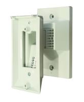 Marchio: OPTEX. Articolo: CA-1W. Squadretta a snodo per fissaggio a parete di CX-502, CX-702, LX-402, LX-802N 