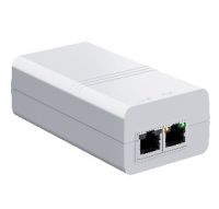 Marchio: PARADOX. Articolo: EG30 . Iniettrore Gigabit PoE+ ad alta efficienza che fornisce alimentazione e dati tramite un singolo cavo Ethernet. Con una potenza in uscita fino a 30 W, è ideale per alimentare dispositivi di sicurezza come telecamere IP, moduli di allarme e accessori di rete. Grazie al design compatto e all'ampia tensione di ingresso CA (100-240 V), l’EG30 garantisce facilità di installazione e un funzionamento affidabile in diverse configurazioni di sistemi di sicurezza. 