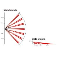 Marchio: PARADOX. Articolo: WA3. Lente ampio angolo 140°, portata m 16.