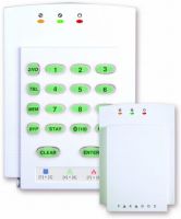 Marchio: PARADOX. Articolo: 646. Tastiera con indicatori LED e sportello verticale di protezione dei tasti. Possibilità di regolazione della luminosità.