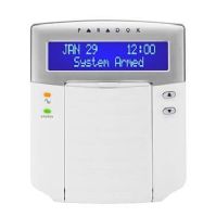 Marchio: PARADOX. Articolo: K641+. Tastiera con visualizzatore alfanumerico LCD con retroilluminazione colore blu ad alta visibilità, 2 righe di 16 caratteri conscritte programmabili (con chiave memoria, software WinLoad, NEware o con la funzione “copia modulo”), sportello verticale di protezione dei tasti, 14 tasti ad attivazione singola, 3 tasti ad attivazione rapida per allarme emergenza, possibilità di regolazione della luminosità, del contrasto e della velocità di scorrimento del testo, visualizzazione dell’ora in formato 12 o 24 ore. Programmazione degli avvisatori acustici in modo indipendente per ciascuna zona. Collegamento su BUS. 1 zona indirizzabile e 1 uscita programmabile. Colore bianco.➤ Firmware aggiornabile localmente tramite interfaccia 307USB e software WinLoad➤ Assegnazione ad una o più aree➤ Programmazione semplificata dei telecomandi per l’utente➤ Disponibile in diverse lingue➤ Design compatto, moderno ed elegante➤ Conforme EN50131 Grado 3