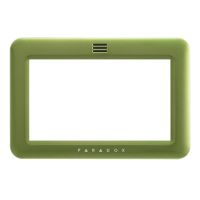 Marchio: PARADOX. Articolo: TM51G. Cover per tastiera TM50 colore verde.