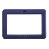 Marchio: PARADOX. Articolo: TM51L. Cover per tastiera TM50 colore blu.
