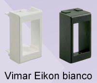 Marchio: PESS. Articolo: T.A.V.E.B.. TAPPI ADATTATORI PER INSERITORI UNIVERSALI. Vimar Eikon bianco (confezione 3 pz.)