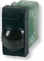 Marchio: PESS. Articolo: IR10HS. Infrarosso per scatola 503, portata 10 m. copertura 105° serie Ticino Axolute colore nero