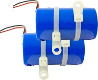 Marchio: POLITEC. Articolo: SA/BK2. Kit n. 2 batterie litio-cloruro 3,6V 19 Ah