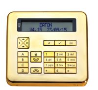 Marchio: SCANTRONIC. Articolo: KEY-FKPZ-BR. Nuova tastiera da incasso - ottone