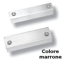 Marchio: UNITEK. Articolo: UTKCS01MR. Contatto magnetico a morsetti per superficie plastico - marrone