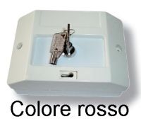 Marchio: UNITEK. Articolo: UTKAPX070R. Interruttore con blocco chiave - rosso