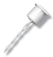 Marchio: UNITEK. Articolo: UTKCZ02. Sensore inerziale plastico per incasso in serramenti