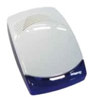 Marchio: UNITEK. Articolo: UTKASPICCOLO. Sirena piezoelettrica con flash a LED da interno a basso profilo