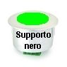 Marchio: VENITEM. Articolo: 20209225. Ripetitore da incasso RLI alim. da 3V a 30V supporto nero luce verde 