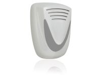 Marchio: VENITEM. Articolo: 20203209. Sirena Mini Murano AL autoalimentata bianco cal. Fumè