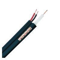 Marchio: DIERRETVCC. Articolo: VH-KX6P-300-LSZH. Bobina de cable - 300 m - Combinado: KX6 y 2 cables de alimentaciónEspecificaciones KX6: Conductor interior Cobre 2/0.2 mm - Aislamiento PE Sólido 3.7 mm - Conductor exterior CCA trenzado 128/0.12 mm - Cubierta LSZH PVC 6.0 mmEspecificaciones 2 x Cables alimentación: Conductor interior CCA 16/0.2 mm - Aislamiento LSZH PVC 1.8 mm (rojo/negro) - Cubierta PVC 5.0 mm - Cubierta exterior negra LSZH PVC 9.0 mm