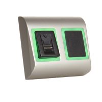 Marchio: ARITECH. Articolo: ACL800SUW-BSPX-S. Lettore biometrico a strisciamento con lettore di prossimità EM/CASI/HID. Uscita Wiegandprogrammabile da 24 a 80 bits. Installazione a vista. 100 impronte. Legge EM4102, GEProxLite/CASI Prox, HID Prox. Installazione in interno e esterno (IP65). Led a tre colori.Programmabile tramite il software ACL800 BioManager. Struttura in alluminio. Colore Argento