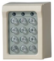 Marchio: ARITECH. Articolo: ACL570. Tastiera autonoma per la gestione di 99 codici utenti composti da 1 a 8 cifre. Programmazione codici su 2 uscite relè con funzionamento impulsivo o bistabile. Alimentazione 12/24Vcc/ca. Possibilità di collegamento di max. 2 elementi di lettura (ACL506 o ACL701).  