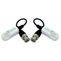 Marchio: DIERRETVCC. Articolo: VH-BA609-HAC. Balun (Transceptor) - Ottimizzato per video HD: HDTVI / HDCVI / AHD - 1 canale - Passivo - BNC/UTP 2 pins - Video - Distanza massima 250/250 m (720p/1080p HDTVI), 400/250 m (720p/1080p HDCVI) e 350/200 m (720p/1080p AHD) - 2 unità (emissore e ricevitore) - Connessione rapida