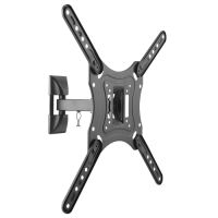 Marchio: DIERRETVCC. Articolo: VH-LCD2355PT-B. Staffa per monitor LCD standard - Installazione su parete - Inclinazione tra -20º e +20º - Rotazione 90º - Separazione dalla parete: 88 mm - Resistenza al carico 30 Kg - Supporta schermi 23