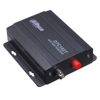 Marchio: DIERRETVCC. Articolo: VH-OTC102T. Trasmettitore ottico 1 canale - HDCVI - 1080p/720p - Distanza di trasmissione 0~20 Km - Longitudine di onda In/Out 1310nm/1550nm - FC monomodo - Metodo di lavoro Half Dual - Alimentazione DC 12 V