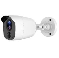 Marchio: DIERRETVCC. Articolo: VH-SF-B025-PIR-5PTVI. Safire - Telecamera bullet HDTVI - Gamma PRO - 5 Megapixel CMOS - 2560x1944 - Uscita HDTVI - Lente 2.8 mm - 0 Lux - Matrix IR LED Distanza 20 m - 3DNR - IR CUT - Rivelatore PIR reale con allarme inviato al registratore compatibile Safire tramite cavo coassiale - Rilevamento: Intervallo 11 m / Angolo: 110° - Impermeabile IP67