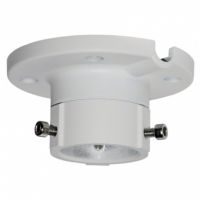 Marchio: HIKVISION. Articolo: DS-1663ZJ. Staffa da soffitto in alluminio colore bianco. Dim.: ø 116,5 x 57 mm.