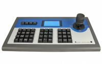 Marchio: HIKVISION. Articolo: DS-1003KI. Tastiera di controllo a 3 assi. Compatibile con DVR serie DS73, DS81, DS91, DS80, DS90, DS77, DS86, DS96. Controllo indipendente speed dome DVR su seriale RS-485.