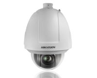 Marchio: HIKVISION. Articolo: DS-2AF5268-A. Speed Dome Analogica SmartPTZSensore 1/4” Interline Transfer CCD WDR DigitalePixel Effettivi 976 x 582/700 TVL Colori 750 TVL B/NSensibilità (AGC ON) Col.: 0.02 Lux @ F1.6 B/N: 0.002 Lux @ F1.6Zoom Ottico/Digitale 3.3-119 mm, 36x/16xDay & Night ICRLimite Pan/Tilt 360° Infinito -5° ~ 90° (Autoflip)Velocità Pan Manuale 0,1° - 300°/s Preset 540°/sVelocità Tilt Manuale 0,1° - 240°/s Preset 400°/sPreset/Patrol/Pattern 256/8/4Funzioni Smart Smart TrackingProtocollo RS485 Autoadattante (Hikvision, Pelco P, Pelco D)Portata IR -Ingressi/Uscite d'Allarme 2 (7 opz.)/2Alimentazione 24VAC 40W maxTemperatura d'Esercizio -30°C/+ 65°C, da esterno IP66, pendant