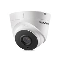 Marchio: HIKVISION. Articolo: DS-2CE56D7T-IT3. Telecamera mini dome HD-TVI da esterno IP66, EXIR sino a 40m, ottica fissa 3,6mm, sensore da 2MP (1928×1088 pixel) CMOS . Day/Night con filtro IR meccanico, sensibilit sino a 0,01lux, DNR, WDR 120db, BLC, Smart IR, menu OSD (con dati up to coax). Alimentazione 12Vcc.