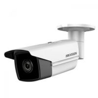 Marchio: HIKVISION. Articolo: DS-2CD2T85FWD-I5. Telecamera Bullet Linea 2 a risoluzione 8MP (3480 _ 2160pixel) a 20fps, di tipo Day&Night con filtro IR meccanico, illuminatore innovativo EXIR integrato sino a 50m, sensore CMOS a scansione progressiva 1/3Ó, sensibilit 0.01 Lux F1.2 con AGC attivo, WDR 120db, 3D-DNR, ottica fissa 4mm, algoritmo di compressione H.265+/H.265/H.264/H264+/MJPEG con codifica digitale di tipo Dual Stream, standard ONVIF, PSIA e CGI ISAPI, protocolli TCP/IP, ICMP, HTTP, HTTPS, FTP, DHCP, DNS, DDNS, RTP, RTSP, RTCP, PPPoE, NTP, UPnP, SMTP, SNMP, IGMP, 802.1X, QoS, IPv6, Bonjour. Supporta registrazione locale su NAS (NFS, SMB/CIFS), e su scheda SD fino a 128 GB. Scheda di rete Ethernet 100Mbps. Smart features impostabili: 1 piano di attraversamento e 1 Area di intrusione per attivazione della registrazione su NAS, notifica all’NVR Smart per una ricerca avanzata delle registrazioni, notifica al sw di centralizzazione, invio email. Supporta accesso a Ezviz Cloud platform, webserver di tipo multibrowser, alimentazione 12Vdc oppure PoE 802.3af, 7.5W, temperatura di esercizio da -30¡C a +60¡C, IP66. _127 _ 97.5 mm