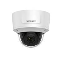 Marchio: HIKVISION. Articolo: DS-2CD2785FWD-IZS. Telecamera Minidome Linea 3 a risoluzione 8MP (3840 _ 2160pixel) a 20fps, di tipo Day&Night con filtro IR meccanico, installazione a soffitto/parete, regolazione del corpo camera su 3 assi, illuminatore IR integrato sino a 30m, sensore CMOS a scansione progressiva 1/3Ó, sensibilit 0.01 Lux F1.2 con AGC attivo, WDR 120dB, BLC con zone configurabili, 3D-DNR, ottica varifocale 2.8-12mm motorizzato , algoritmo di compressione H.265+/H.265/H.264+/H.264/MJPEG con codifica digitale di tipo Dual Stream, standard ONVIF, PSIA e CGI, protocolli TCP/IP, ICMP, HTTP, HTTPS, FTP, DHCP, DNS, DDNS, RTP, RTSP, RTCP, PPPoE, NTP, UPnP, SMTP, SNMP, IGMP, 802.1X, QoS, IPv6, Bonjour. ROI, standard ONVIF, PSIA, CGI e ISAPI, protocolli TCP/IP, ICMP, HTTP, HTTPS, FTP, DHCP, DNS, DDNS, RTP, RTSP, RTCP, PPPoE, NTP, UPnP, SMTP, SNMP, IGMP, 802.1X, QoS, IPv6, Bonjour. Modalit “Rotate” di inquadratura in 9:16. Supporta registrazione locale su scheda MicroSD Card (128GB) e su NAS (NFS, SMB/CIFS), Scheda di rete Ethernet 100Mbps. Smart features impostabili: 1 piano di attraversamento e 1 Area di intrusione per attivazione della registrazione su NAS, notifica all’NVR Smart per una ricerca avanzata delle registrazioni, notifica al sw di centralizzazione, invio email. Supporta accesso a Ezviz Cloud platform. 1 ingresso di allarme, 1 uscita rele, 1 ingresso audio, 1 uscita audio, compressione audio G.711/G.722.1/G.726/MP2L2. Webserver di tipo multibrowser, pulsante di reset, alimentazione,Audio/allarme I/O, 12Vdc oppure PoE 802.3af, 5.5W, IP66, temperatura di esercizio da -30¡C a +60¡C. Protezione Antivandalismo fino a IK10. Dimensioni: _140 _ 100 mm