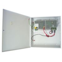 Marchio: ARITECH. Articolo: PM705C. Alimentatore di emergenza 24Vcc - 5A+1,6A per ricarica batterie, in custodia metallica. Spazio interno per l'alloggiamento di 2 batterie 12V-15Ah tipo BS131 (non fornite). Dispone di 2 uscite a relè per la segnalazione separata di mancanza rete o di guasto. LED interni ed esterni di segnalazione per indicare lo stato di servizio ed eventuali guasti. Omologazione CPD di conformità alle EN54 parte 4 