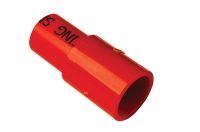 Marchio: ARITECH. Articolo: 9-10952. Adattatore di colore rosso Femmina 25mm/maschio 27mm
